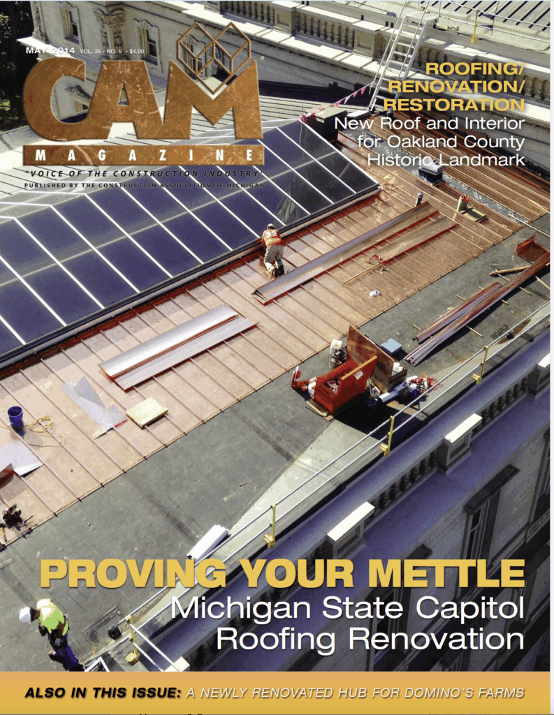 CAM Magazine — Michigan State Capitol